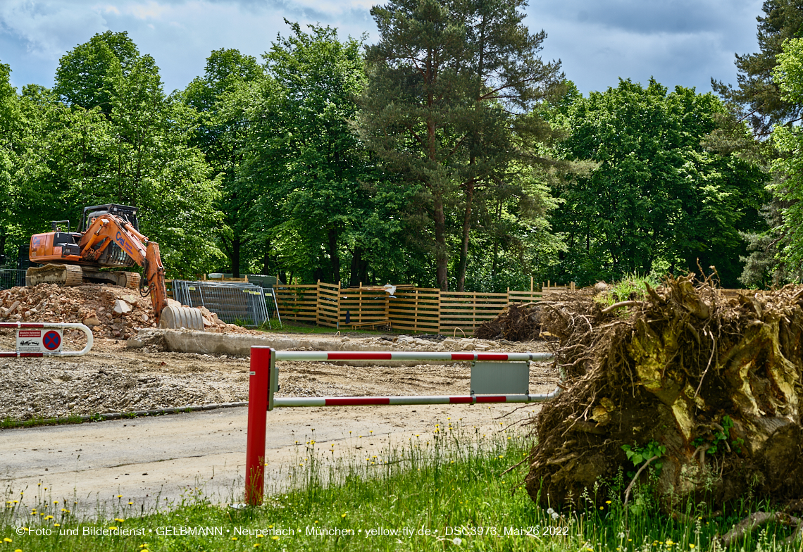 26.05.2022 - Baustelle am Haus für Kinder in Neuperlach